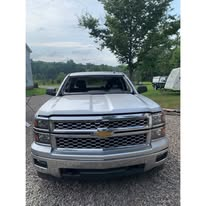 Silver Chevrolet pickup truck